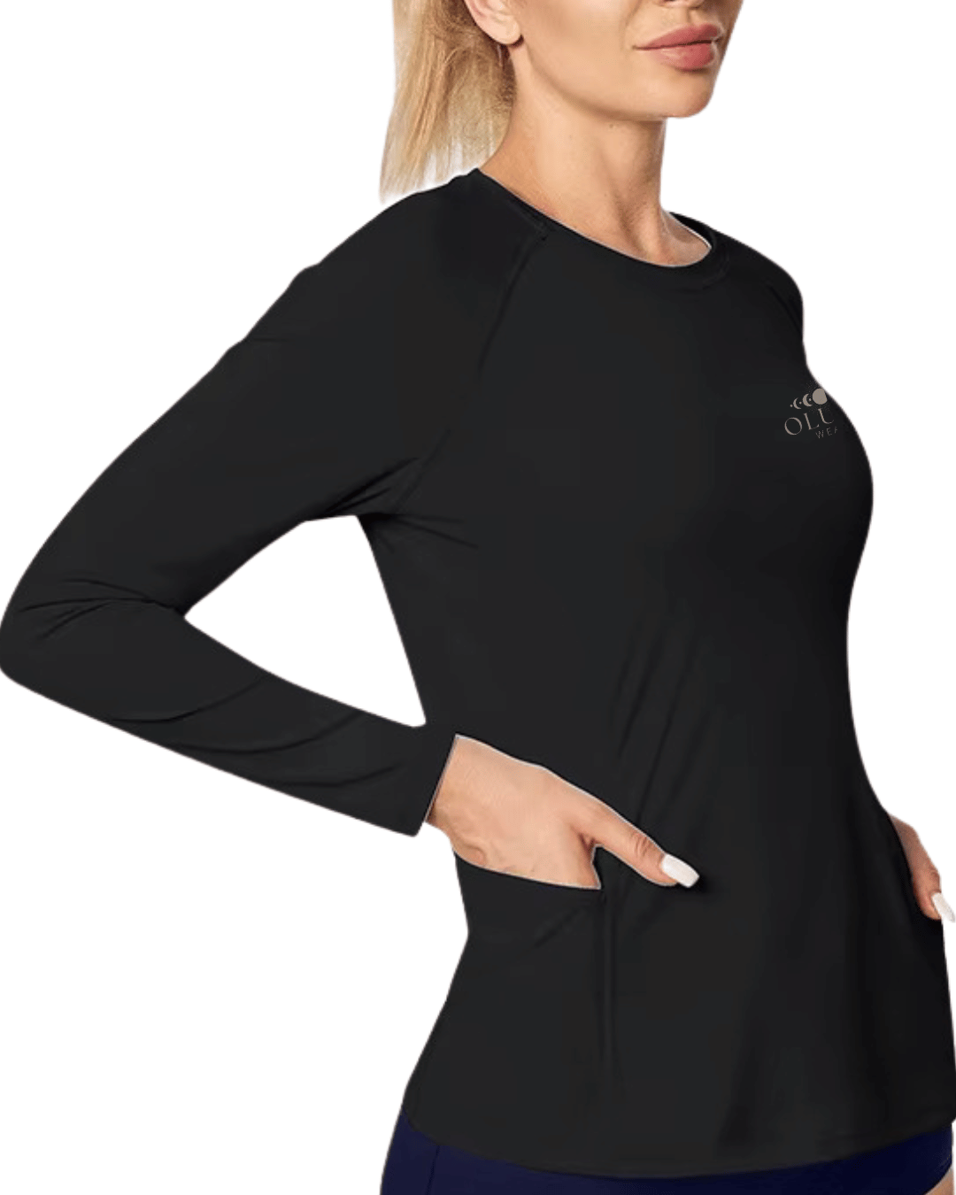 ECLIPSE LONG SLEEVE UPF 50+ protection-White